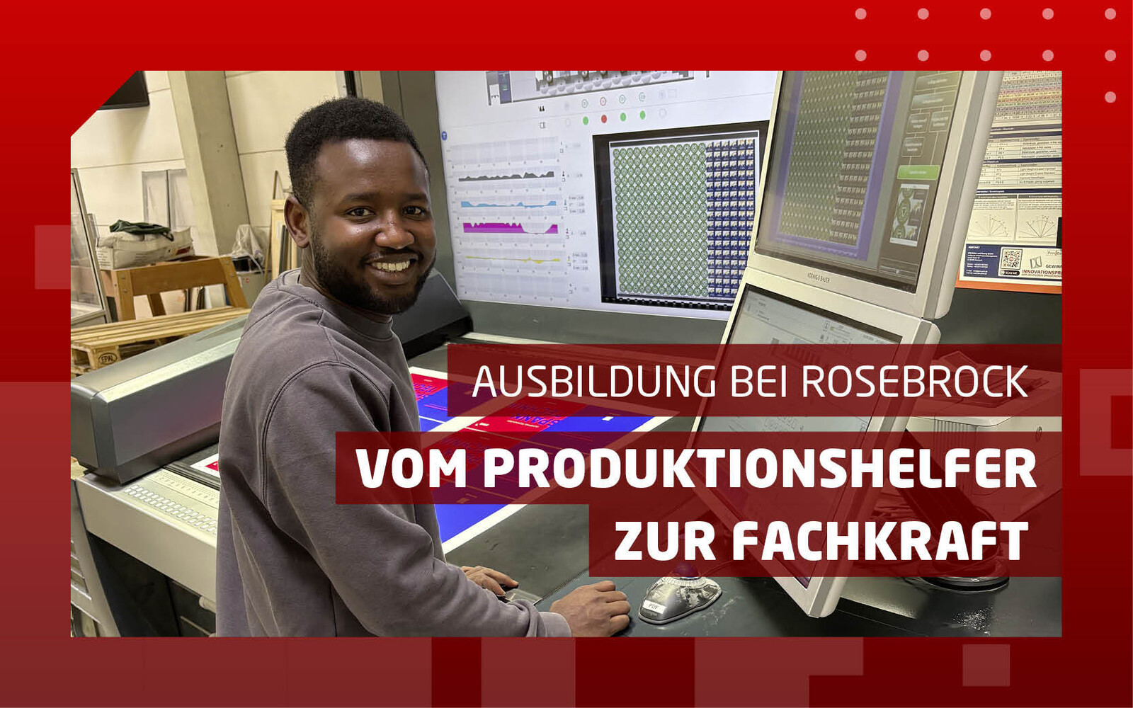 Verstärkung für unser Team: Izu startet seine Ausbildung
