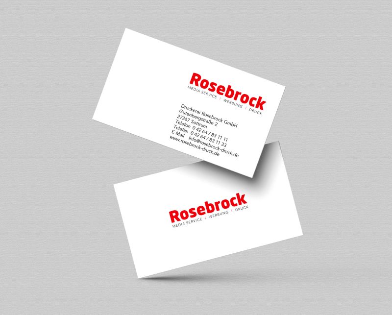 Beispielbild mit Visitenkarten